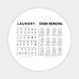 Laundry poster Magnet